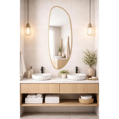 Baltica Design Stone Fluid 50x155 cm zlatá 5904107933030