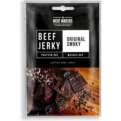 The Meat Makers Beef Jerky Original Smoky 25 g