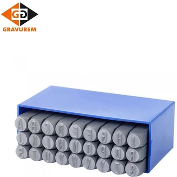 Image 1 of GRAVUREM Букви за маркиране Gravurem, 10мм / Gravurem 01110000 / (Grvrm 01110000)