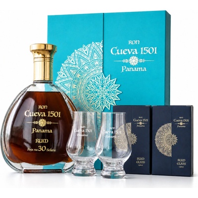 Cueva 1501 30 Sistema Solera 40% 0,7 l (dárkové balení 2 sklenice)