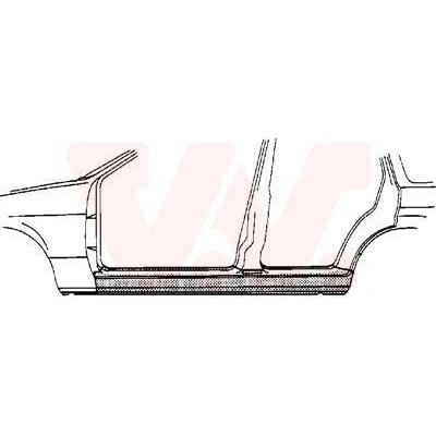 Nástupní panel VAN WEZEL 5319103