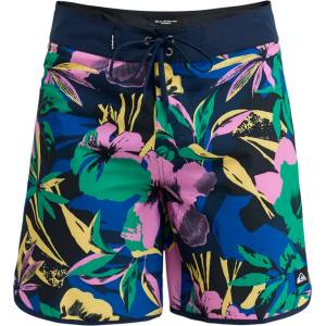 Quiksilver Мъжки бордшорт Quiksilver Surfsilk Scallop 18'' Boardshorts - Dark Navy Interact Floral - размер 31 (US) (050-2571-0313)