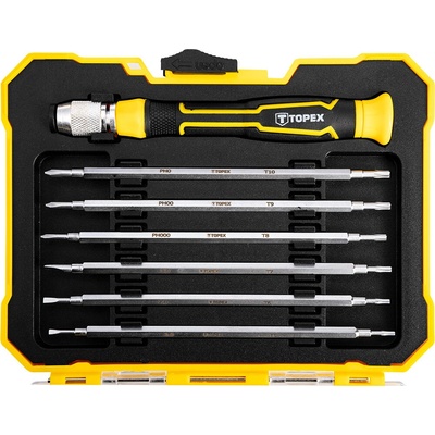 Topex Sada mikroskrutkovačov, 7 ks 39D551