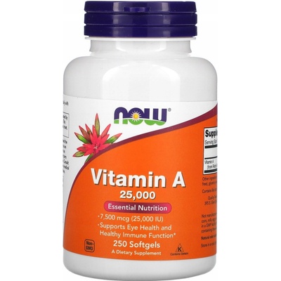 Now Foods Vitamin A 25000 IU 250 Softgels