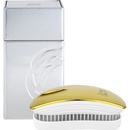 Hřebeny a kartáče na vlasy Ikoo Pocket Metallic White Soleil kartáč na vlasy bílo-zlatý