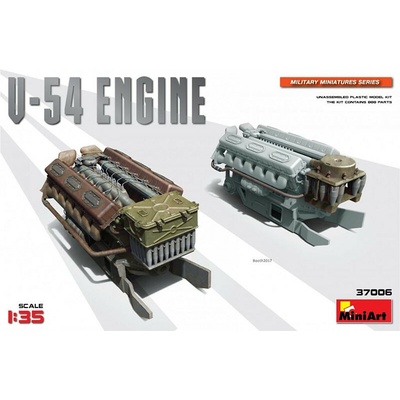 V-54 Engine MiniArt 1:35