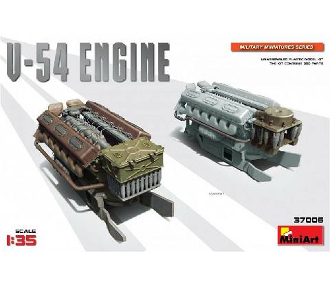 V-54 Engine MiniArt 1:35