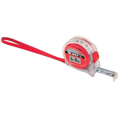 MTX Ролетка Кварц 5м х 25мм, прозрачен корпус и амортизатор, mtx 325222