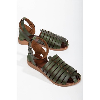 Moda Trend Дамски ежедневни сандали - Каки #366120 (366120_Хаки)