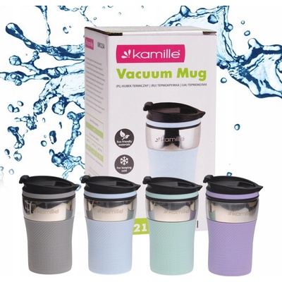 Kamille termohrnek nerezová ocel 260 ml šedý