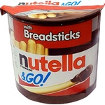 Ferrero Nutella & Go BreadStiks 52 гр