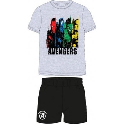 EplusM pyžamo Avengers sivá