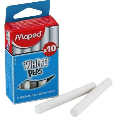 Maped Křídy školní bílé 10 ks – Hledejceny.cz