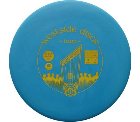 Westside Discs BT Medium Harp Modrá