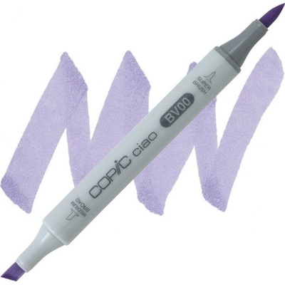Lihová fixa COPIC Ciao oboustranná Brush & Chisel, Mauve shadow (BV00)
