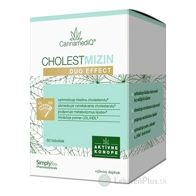 CannamediQ Cholestmizin Duo Effect 60 kapsúl