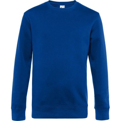 B&C mikina KING Crew Neck pánská COT-01U01K05000 Královská modrá