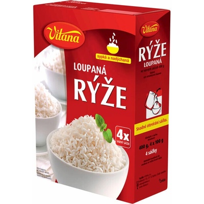 Vitana rýže loupaná ve varných sáčcích 400 g