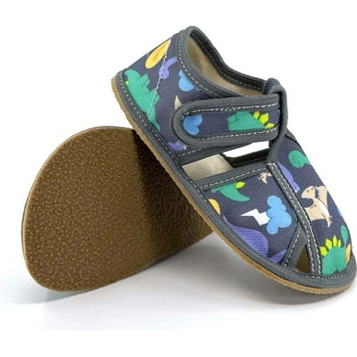 Baby Bare Shoes bačkory Baby bare Dino Barefoot bačkory