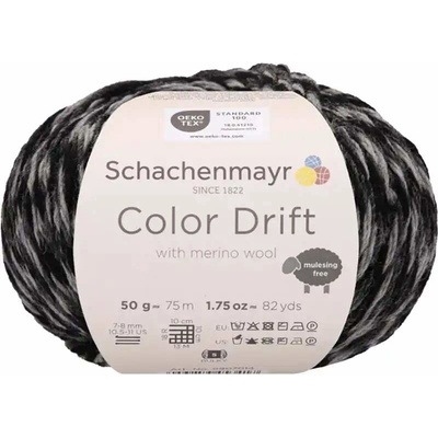 Schachenmayr Color Drift 81 Šedočerná