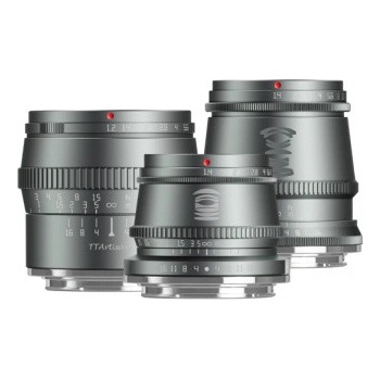 TTArtisan Titanium Lens Set Fujifilm X: MF 17mm/1.4, MF 35mm/1.4, MF 50mm/1.2 (limitovaná edice)