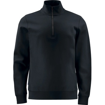 ProJob 2128 sweatshirt 1/Мъжки суитшърт с 2 ципа и 1/2 цип, черен, 4xl (64212800214)