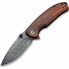 CIVIVI Pintail Damascus Cuibourtia wood C2020DS-2