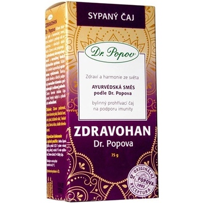 Dr. Popov Zdravohan ayurvédská sypaná směs 75 g – Zboží Dáma