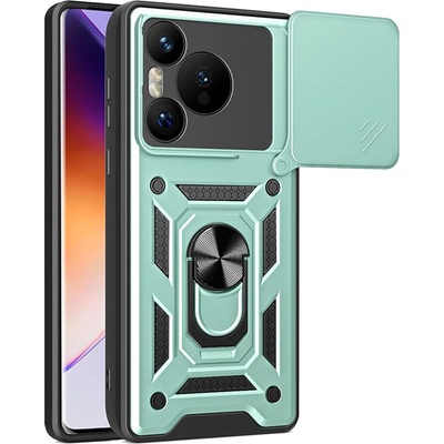 Techsuit CamShield Series puzdro pre Huawei Pura 70 – zelené