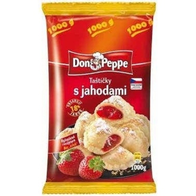 Don Peppe taštičky s jahodami 1 kg