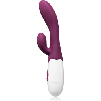 Pretty Love Alvis вибратор със стимулиране на клитора Violet 20 см
