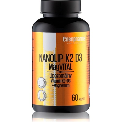 EDENPharma Nanolip K2 D3 MagVITAL 60 kapsúl