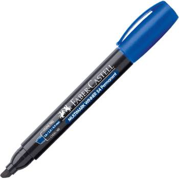 Faber-Castell Перм. маркер Faber-Castell 54 Скосен връх Син (1605517-06-1010120122)