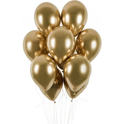 Godan Latexový balón Shiny 13 33 cm zlatá
