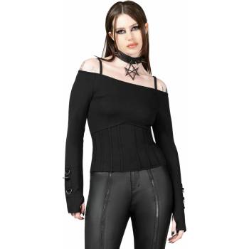 Image 1 of KILLSTAR дамска тениска с дълги ръкави KILLSTAR - Desolate Cold - Черен - KSRA008428