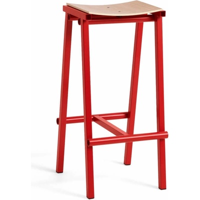 Hay Taburete 8 High signal red