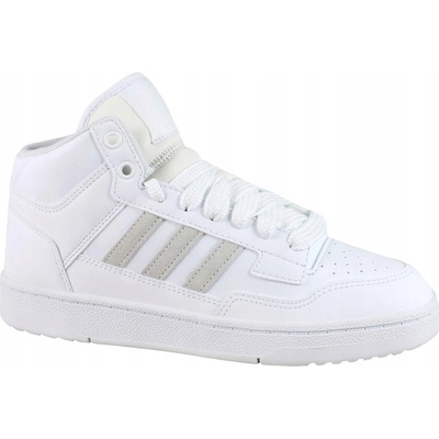 adidas Rapid Court Mid Junior 6 bílá