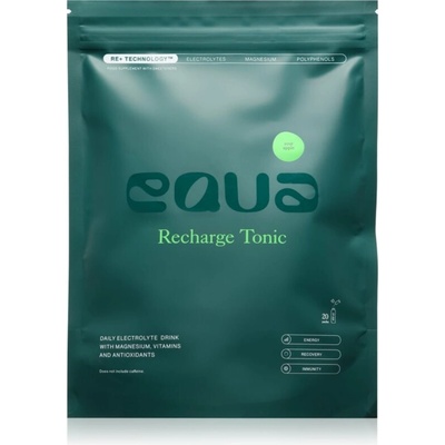 Equa Recharge Tonic rehydratační iontový nápoj k zajištění elektrolytické rovnováhy příchuť Sour Apple 20 x 4,5 g
