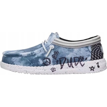 HeyDude dětské mokasíny nazouvací Wally Youth Varsity Jacket