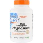 Doctor's Best Magnesium, 240 таблетки, Doctor's Best
