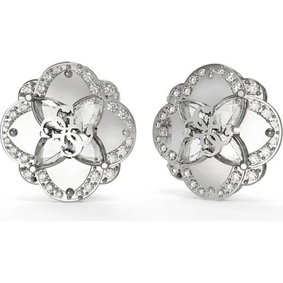GUESS Náušnice Wild Flower Silver 5504 JUBE05504JWRHT/U