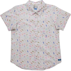 KAVU Дамска риза с копчета KAVU Women's Girl Party Shirt - Canoe Confetti (133-1444-0212)