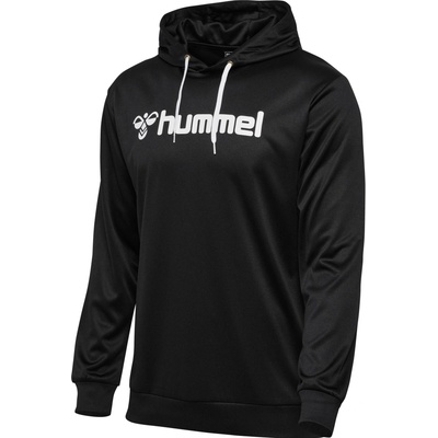Hummel Logo Hoodie čierna