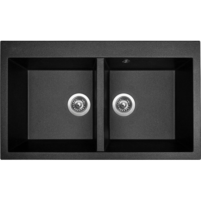 Sinks TLAM860510274 AMANDA 860 DUO Metalblack