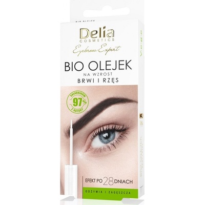 Delia Cosmetics Eyebrow Expert vyživujúci olej na mihalnice a obočie 7 ml