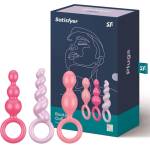 Satisfyer Силиконови анални разширителя 3 броя цветни