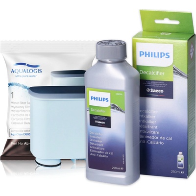 Philips Sada Aqualogis 1x filtrem AL-Clean + 1x odvápňovač 250 ml CA6903