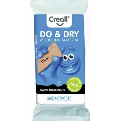 CREALL Modelovací hmota samotvrdnoucí DO&DRY HI 500 g terakota