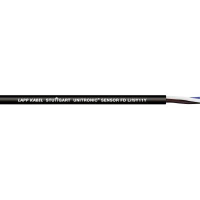 Lapp 7038889/500 senzorový SENSOR FD Li9Y11Y 3 x 0.25 mm² černá 500m