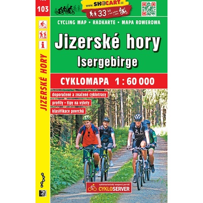 Jizerské hory 1:60 000